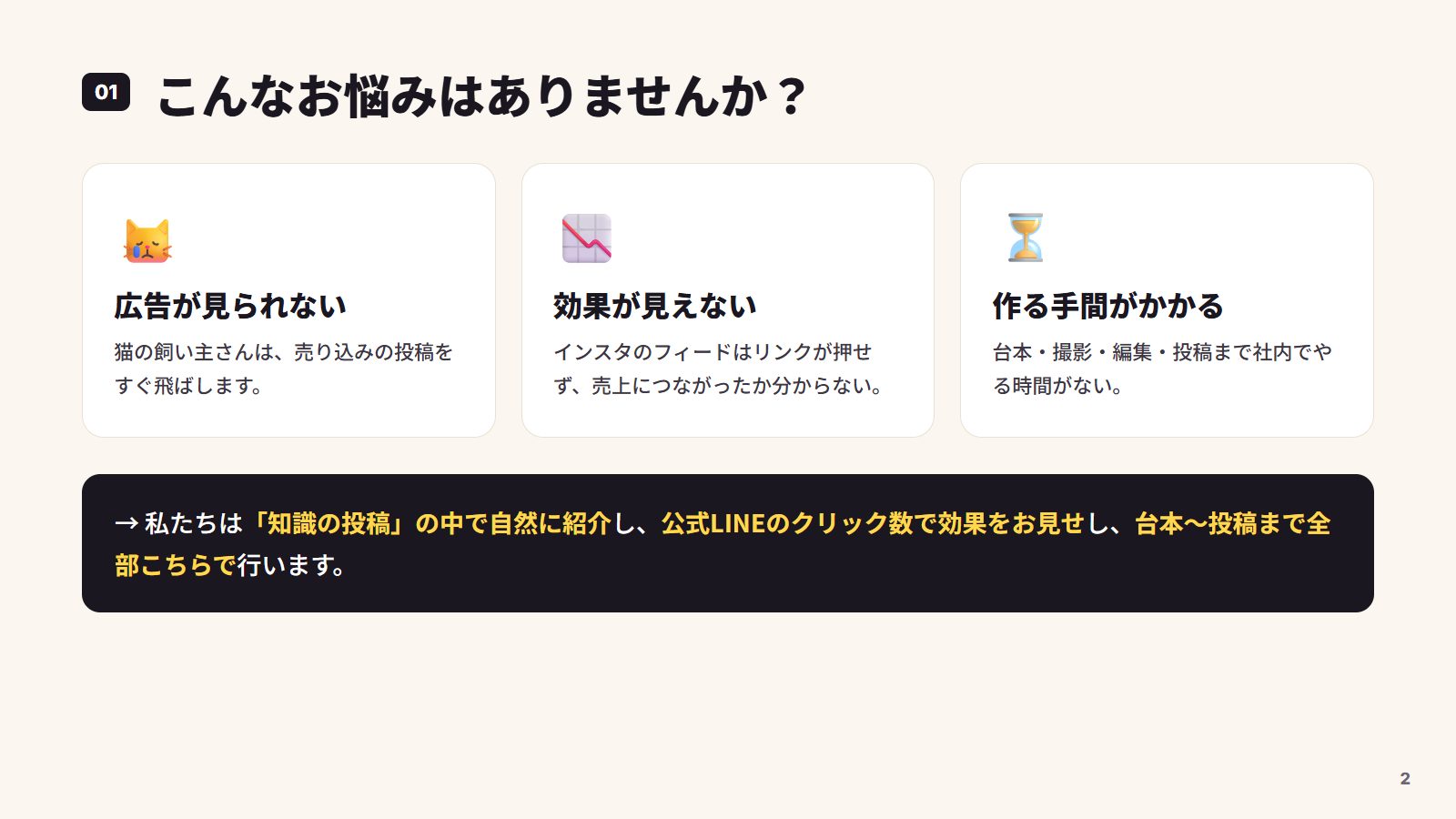 提案資料 2枚目